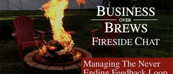 Large fire in an outdoor firepit